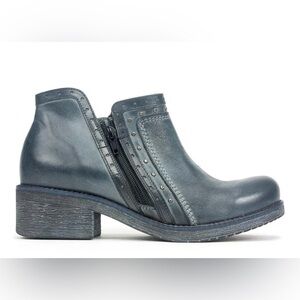 Naot Women’s Meditate Studded Bootie Par Brushed Black Vintage Ash Size 39 EUC